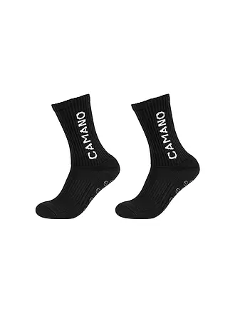 CAMANO | Chaussettes de loisirs ABS Organic Grip Allrounder | schwarz
